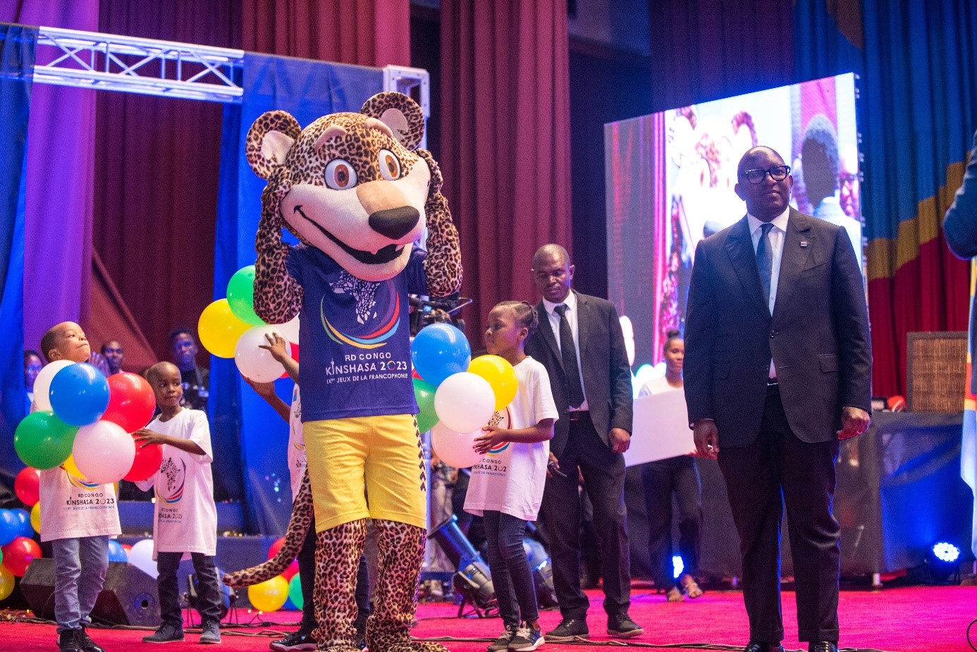 RDC IX èmes Jeux de la Francophonie de Kinshasa la mascotte MASANO