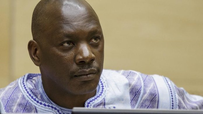 Thomas Lubanga devant la CPI, le 1er décembre 2014. Un rapport onusien révèle que le groupe Zaïre, avec son soutien, a récemment recruté d’anciens combattants de l’UPC. AFP - MICHAEL KOOREN