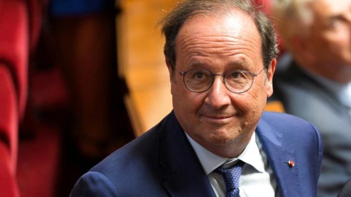 L'ancien président français et député PS François Hollande, à l'Assemblée nationale le 18 juillet 2024. AFP - BERTRAND GUAY